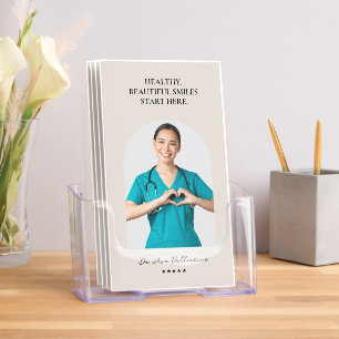 Dentist Minimal Aesthetic Dental Clinic Sand Brochure