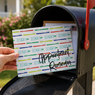 Dentist Office Appointment Reminder Postcard