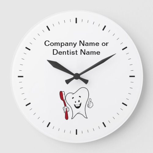 Dentist Office Company Logo Clocks