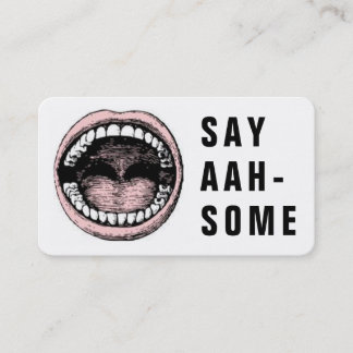 Dentist Office Dental Appointment Card