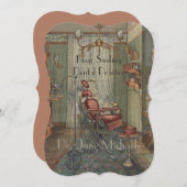 Dentist Office Dental Practice Chair Watercolor (Front/Back)