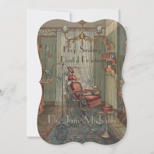 Dentist Office Dental Practice Chair Watercolor (Front)