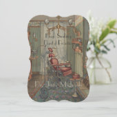 Dentist Office Dental Practice Chair Watercolor (Standing Front)