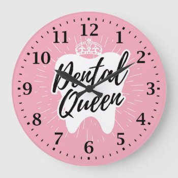 Dentist Office Hygienist Wall Clock by NiceTiming at Zazzle