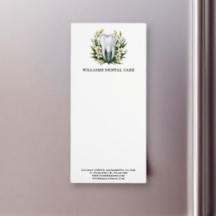 Dentist Office Logo Magnetic Notepad