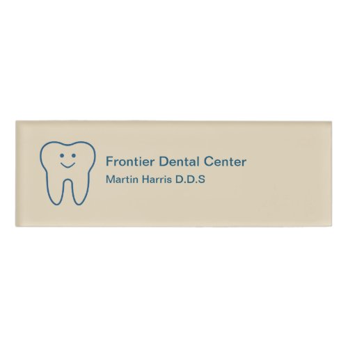 Dentist Office Personnel Name Tag