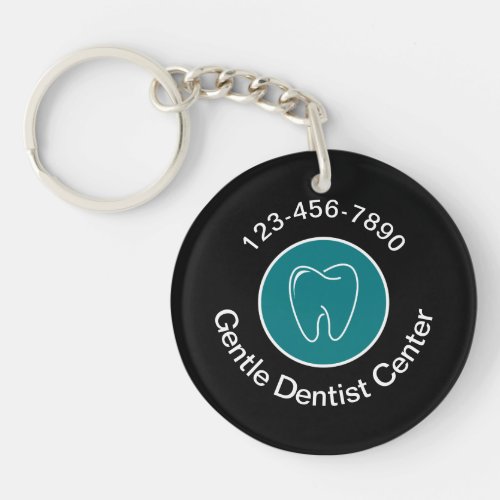 Dentist Office Promotional Upscale Keychains