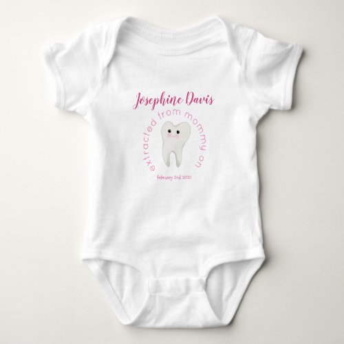 Dentist or Dental Hygienist New Mom Baby One_Piece Baby Bodysuit