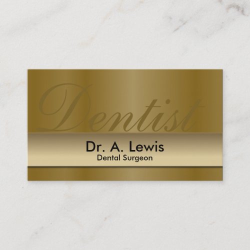Dentist Orthodontist Appointment Business Card