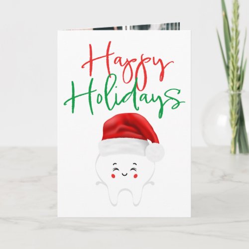 DENTIST ORTHODONTIST  Happy Holidays Holiday Card