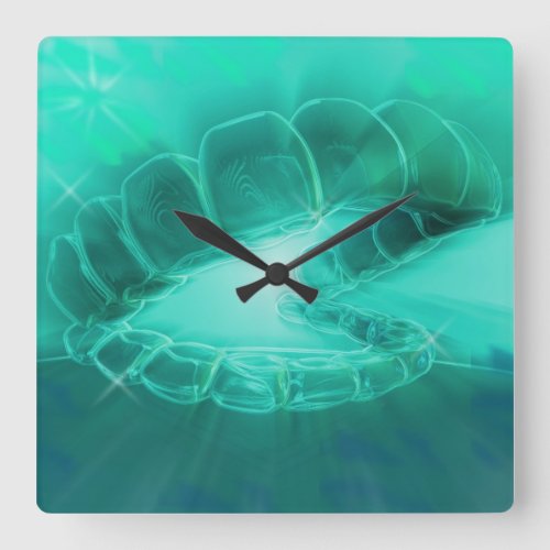 Dentist Orthodontist Open Mouth Wall Clock