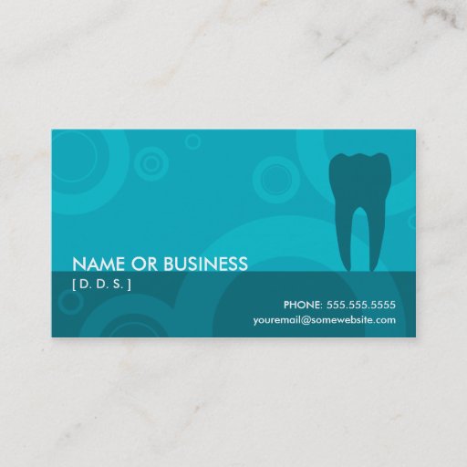 Customizable dentist Os Business Cards