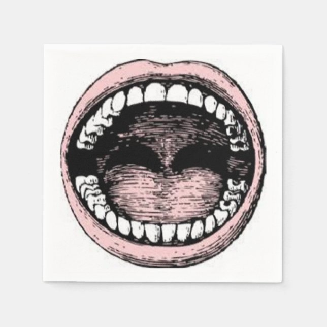 Dentist Party Napkins (Front)