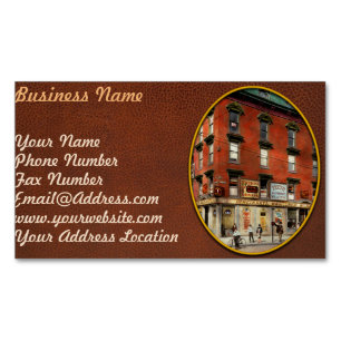 Dentist - Peerless Painless Dental Parlors 1910 Business Card Magnet