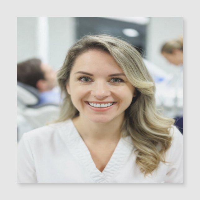 Dentist Photo Customize Personalize (Front)