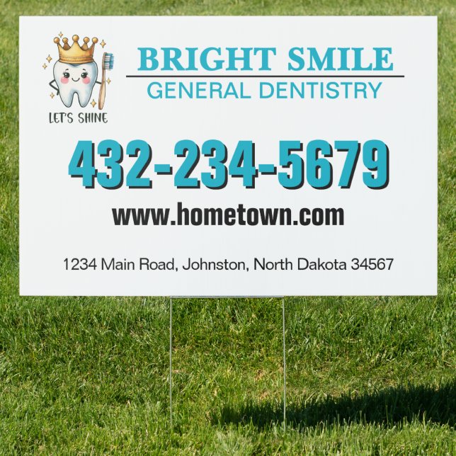 Dentist Practice Sign (Insitu)