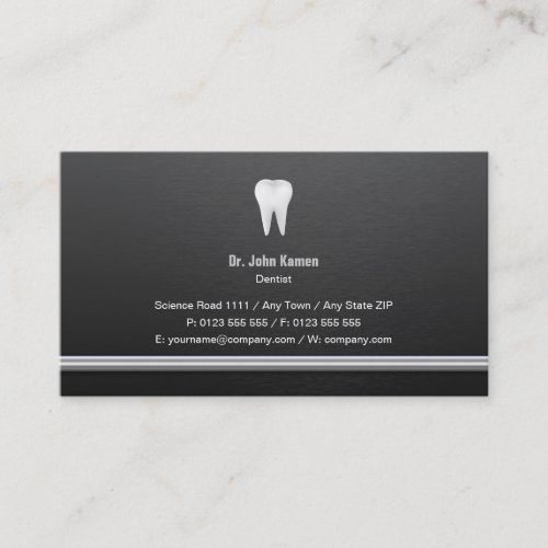 Elegant Dental Business Card