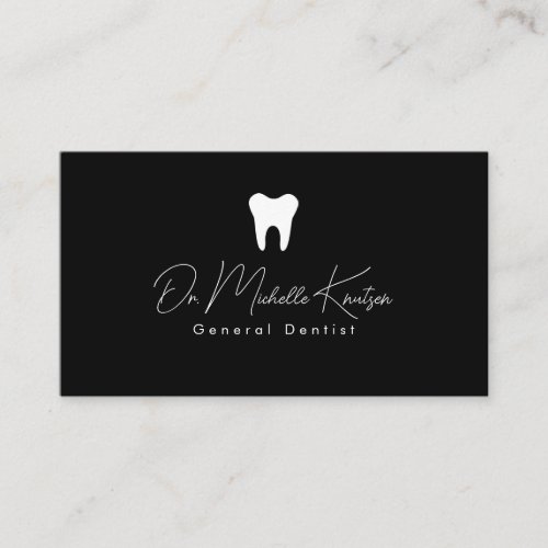 Dentist Professional Dental Appointment Business Card