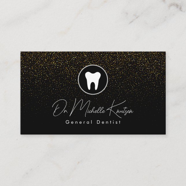 Dentist Professional Dental Appointment Business Card (Front)
