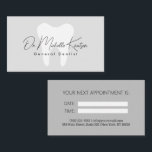Dentist Professional Dental Appointment Business Card<br><div class="desc">Dentist Professional Dental Appointment Business Card</div>