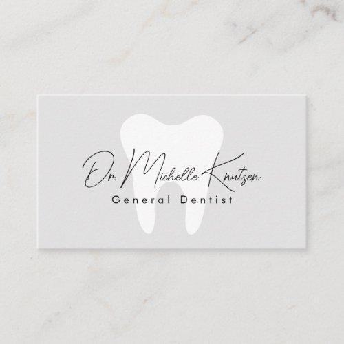 Dentist Professional Dental Appointment Business Card