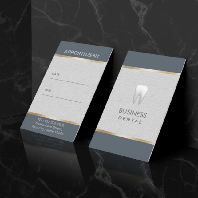 Dentist Professional Dental Care Appointment Card (Creator Uploaded)