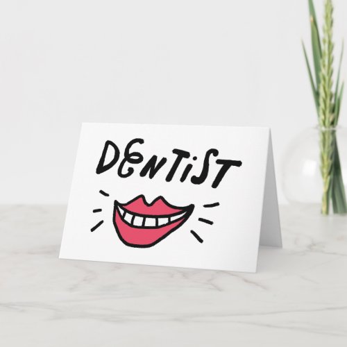 Dentist Smile Card