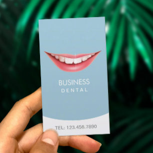 Dentist Smile Dental Appointment Card