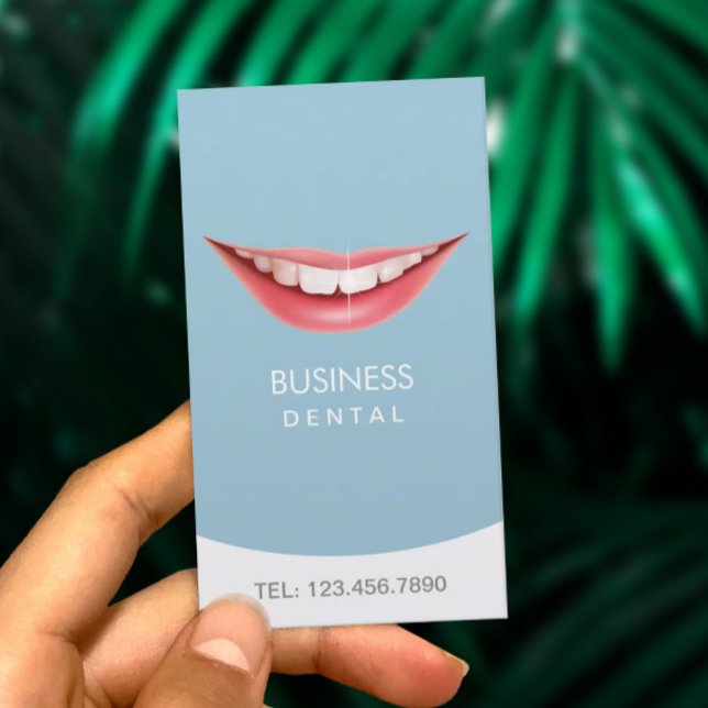 Dentist Smile Dental Appointment Card (Creator Uploaded)