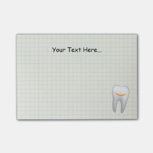 Dentist Smiling Tooth Dental Office Post-it Notes