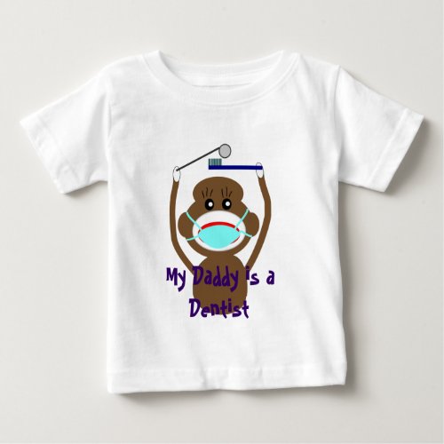 Dentist Sock Monkey Shirts and Gifts__Adorable