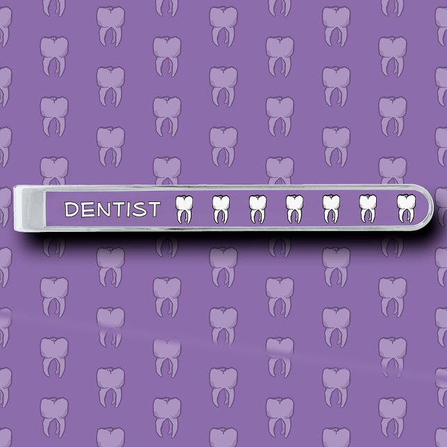 Dentist/St. Apollonia's Teeth Silver Finish Tie Bar (Creator Uploaded)