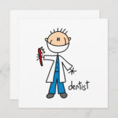 Dentist Stick Figure (Front/Back)