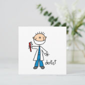 Dentist Stick Figure (Standing Front)