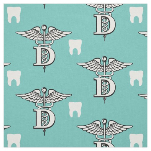 Dentist Symbol & Tooth Fabric Zazzle