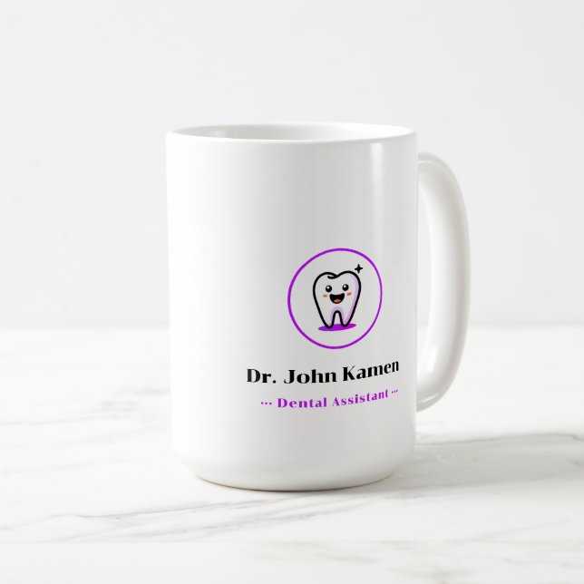 Dentist | Teeth Coffee Mug (Front Right)