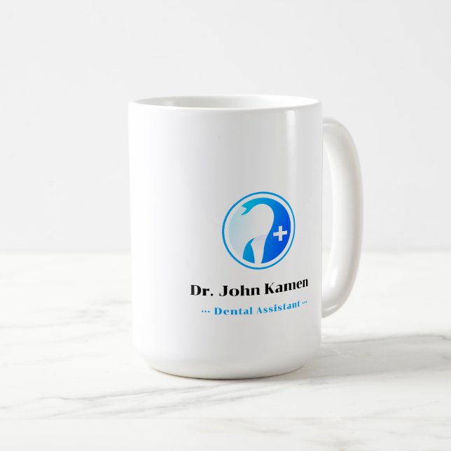 Dentist | Teeth Coffee Mug (Front Right)