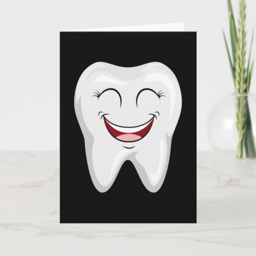 Dentist Teeth Dental Doctor Tooth Funny Gift Idea Card