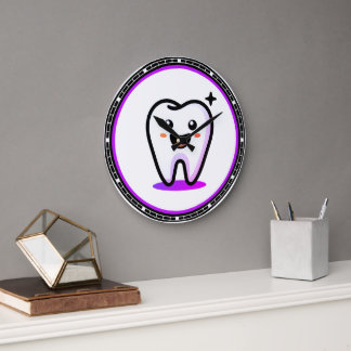 Dentist | Teeth Large Clock