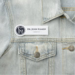Dentist | Teeth Logo Name Tag