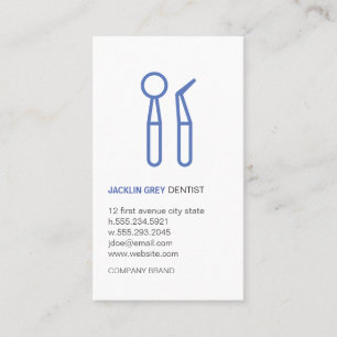 Dentist Tools Business Card