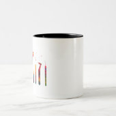 Dentist Tools Two-Tone Coffee Mug (Center)