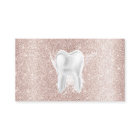 Dentist Tooth Blush Rose Gold Glitter Dental Care