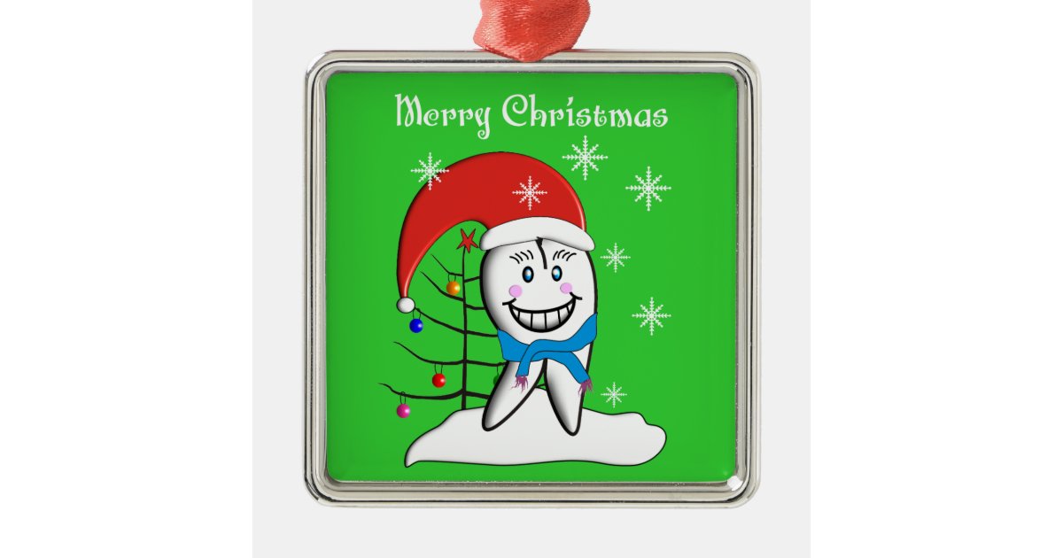 Dentist Tooth Christmas Ornament Zazzle