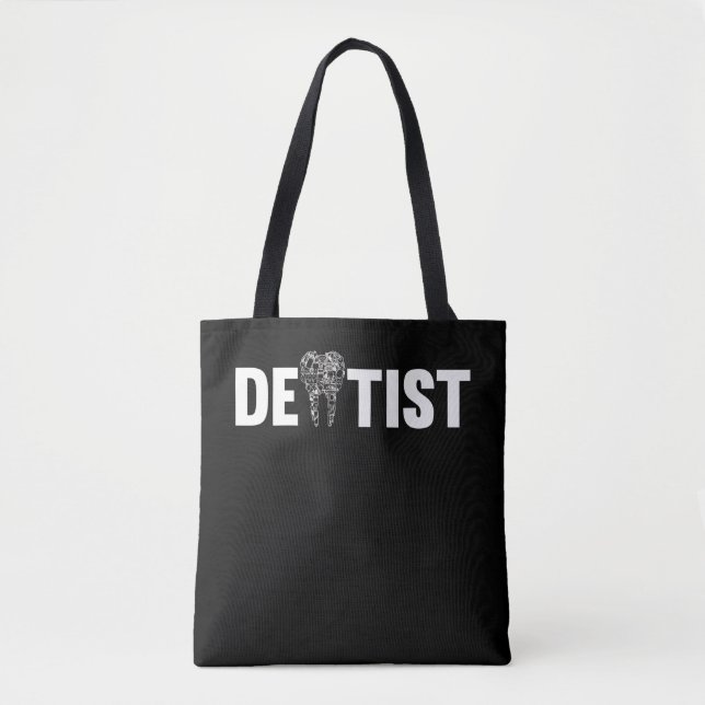 Dentist Tooth Dental Assistant Dentistry Tote Bag (Front)