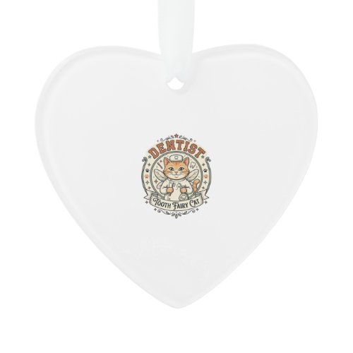 Dentist Tooth Fairy Cat Dentist Tooth Fairy Cat Vi Ornament