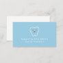 Dentist Tooth Logo Dental Hygienist  Business Card