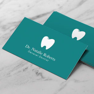 Dentist Tooth Logo Plain Teal Dental Appointment