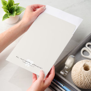 Dentist Tooth Modern Light Beige Envelope Mailers