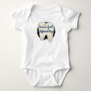 Dentist Tooth Profession Dental Technician Dental Baby Bodysuit
